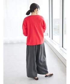 CRAFT STANDARD BOUTIQUE 【キナリノ別注】リネンレーヨンワイドパンツ