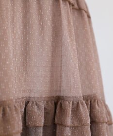 Green Parks ・Ｐｅｔｉｔ　Ｆｌｅｕｒ　シアーティアードキャミワンピ