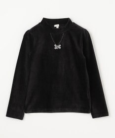 ANY KIDS ハイネック長袖カットソー