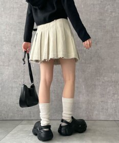 WEGO ベルトツキプリーツスカパン