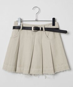 WEGO ベルトツキプリーツスカパン