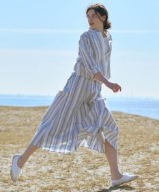 J.PRESS LADIES 【着こなしのポイントに】ドロップ 2連 ネックレス