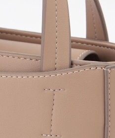 J.PRESS LADIES 【2way】スプリットレザー ナノポシェット バッグ