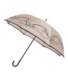 MOONBAT 【雨傘】ランバン オン ブルー (LANVIN en Bleu) リボン ハート ナイロンサテン 長傘