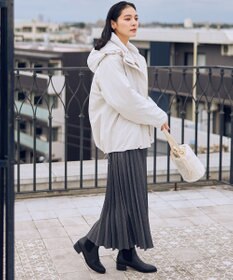 ANY 撥水フーデットダウンコート