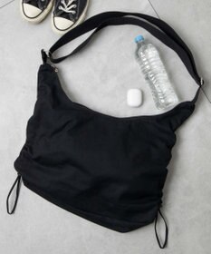 WEGO 【ユニセックスITEM/A4サイズ収納可能】サイドドロストキャンバスショルダー