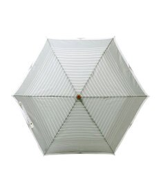 MOONBAT MACKINTOSH PHILOSOPHY(マッキントッシュ フィロソフィー) Cleric collar ボーダー 竹手元 雨傘 折りたたみ傘