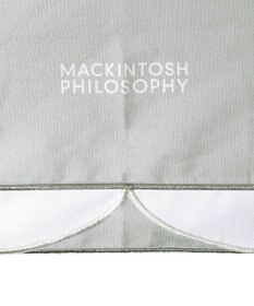 MOONBAT MACKINTOSH PHILOSOPHY(マッキントッシュ フィロソフィー) Cleric collar ボーダー 竹手元 雨傘 折りたたみ傘