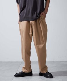 WEGO 【ユニセックス着用ITEM/ウエストゴム/手洗い可】チノイージーワイドパンツ