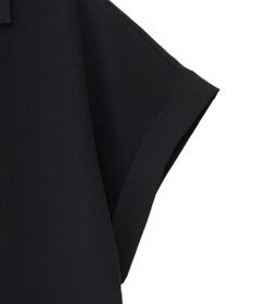 Green Parks 麻調合繊フレンチスリーブジャケット