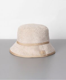 AURORA LANVIN en Bleu ランバン オン ブルー ボアバケットハット