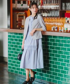 Tiaclasse 【吸水速乾・接触冷感・UVケア・防シワ・洗える】カチオンカラーレスジャケット