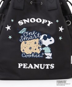 Y'SACCS SNOOPYデザイン 2way巾着トート(クッキー）