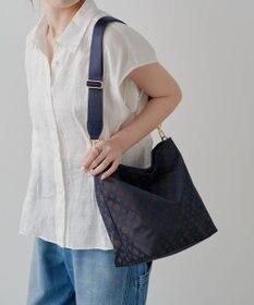 russet  ナイロンジャガード2WAYショルダーバッグ(CE-1693)