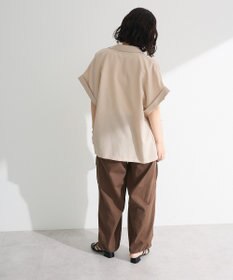 Green Parks 麻調合繊フレンチスリーブジャケット