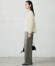 自由区 【カタログ掲載】ドレーピーサテンベイカー パンツ