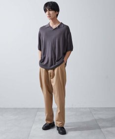 WEGO 【ユニセックス着用ITEM/ウエストゴム/手洗い可】チノイージーワイドパンツ