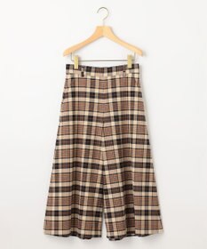 組曲 【WEB限定】ウールライクストレッチ フレアパンツ