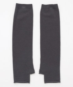 23区 L 【エステータ】エアリースパンウール アームウォーマーデザイン ハイネックニット