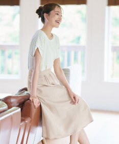 Tiaclasse パニエ付きフレアスカート