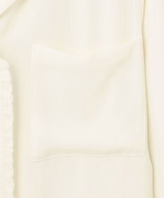 BEIGE， DANDELION / ギャザーフリルブラウス