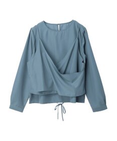 Green Parks レイヤード風ビスチェブラウス