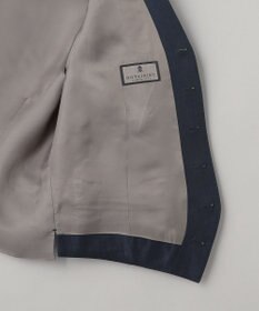 GOTAIRIKU シワになりにくい/通年素材【御幸毛織/みゆきけおり】Superio160 ベスト_ダークグリーン