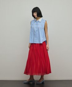 GRACE CONTINENTAL トリコットプリーツスカート