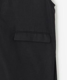 UNFILO 【洗える】リネンミックスツイル ベスト