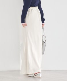 earth music&ecology サテンフリルマーメイドスカート