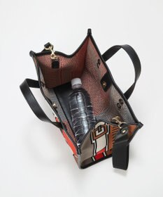 TOPKAPI 【TREASURE TOPKAPI】ニットジャガード  2way ミニ トートバッグ