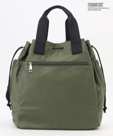 Y'SACCS SNOOPYデザイン 2way巾着トート(クッキー）