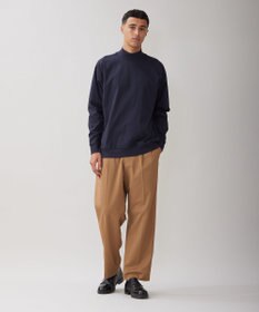 UNFILO MENS コットン モックネックTEE [23年秋冬商品]
