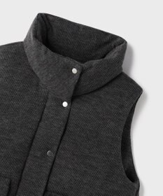 GRACE CONTINENTAL スタンドニットダウンベスト