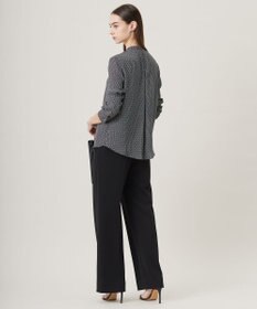 ICB L 【洗える】ミリオーネダンボールニット ワイドストレートパンツ