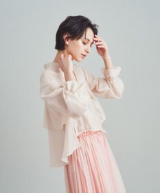 GRACE CONTINENTAL バックコンシャスブルゾン