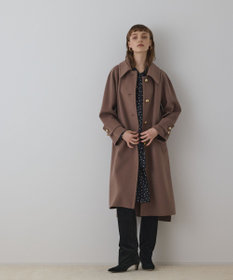 GRACE CONTINENTAL ウールカシミヤリバーコート