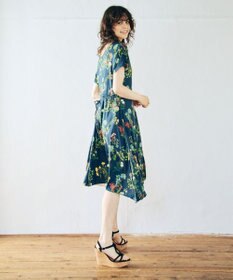 San-ai Resort（三愛水着楽園） ショルダードレス３点セット　9M・11L　【Coral veil（コーラルヴェール）】