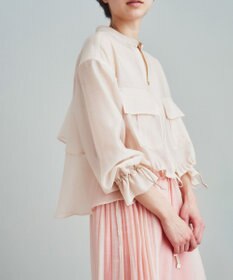 GRACE CONTINENTAL バックコンシャスブルゾン