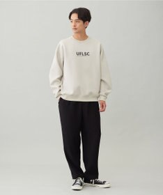 UNFILO MENS 【男女兼用】BEAUTY FORM JERSEY ロゴ クルー