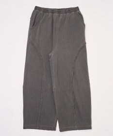 WEGO 【ユニセックス着用ITEM/ウエストゴム/MLサイズ展開】バルーン3Dスウェットパンツ