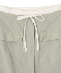 CRAFT STANDARD BOUTIQUE ナイロンダブルウエストIラインスカート