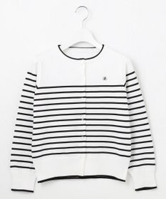 Feroux ロゴ刺繍ニット カーディガン