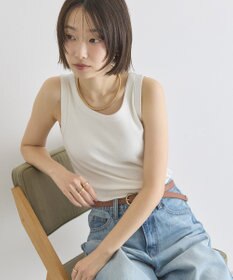 AMERICAN HOLIC テレコタンクトップ