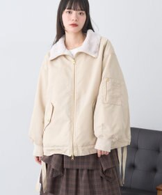 earth music&ecology リバーシブルMA-1