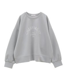 Green Parks ロゴ刺繍ダンボールプルオーバー