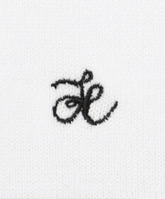 Feroux ロゴ刺繍ニット カーディガン