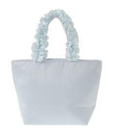 Maison de FLEUR ブランドロゴフリルハンドルトートSバッグ