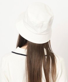 MOONBAT 【洗える】FURLA(フルラ) フロントロゴ刺繍バケットハット