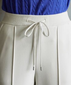 Tiaclasse 【洗える】裏ベロアジョーゼットジョグパンツ